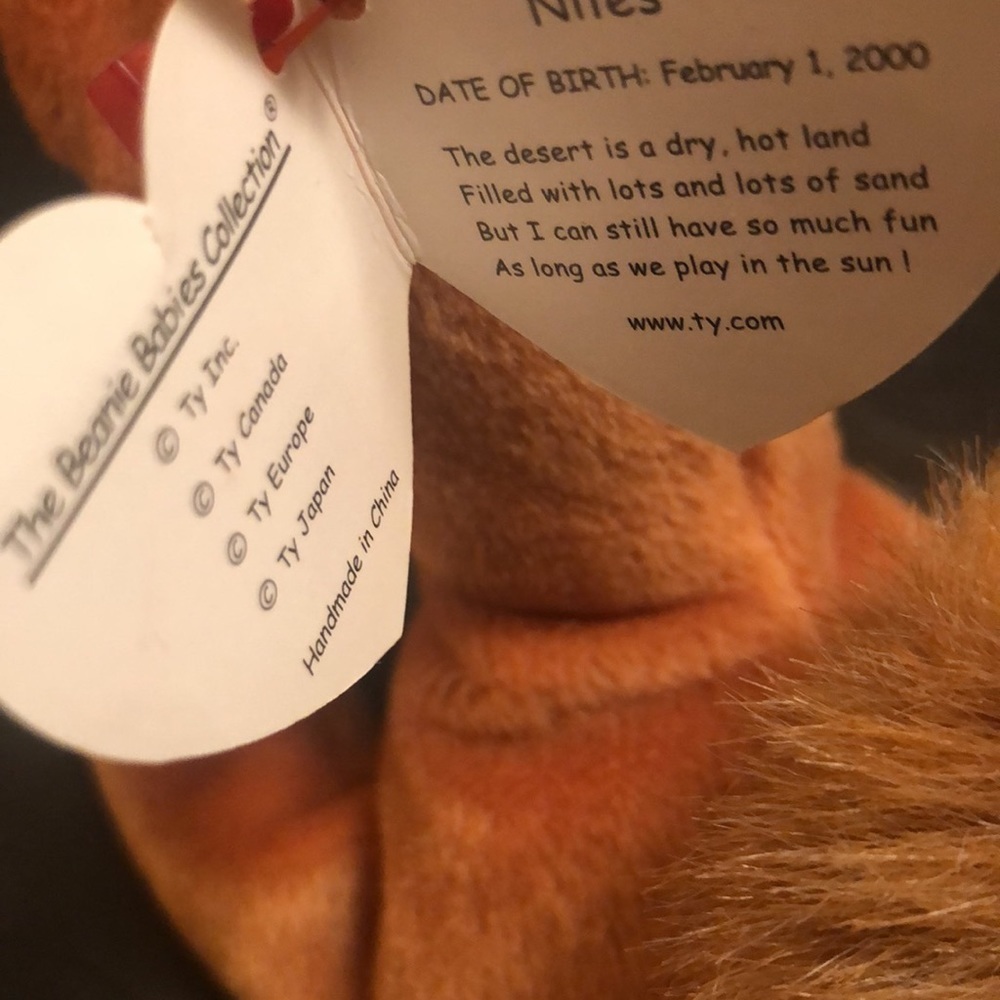 DONATED 5 for $20π2000 Ty Beanie Babies Niles - Picture 3 of 5
